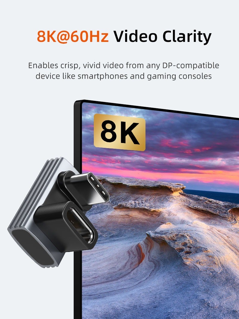 CABLETIME USB4 USB C OTG ADAPTER 240W 8K RESOLUTION - Image 3